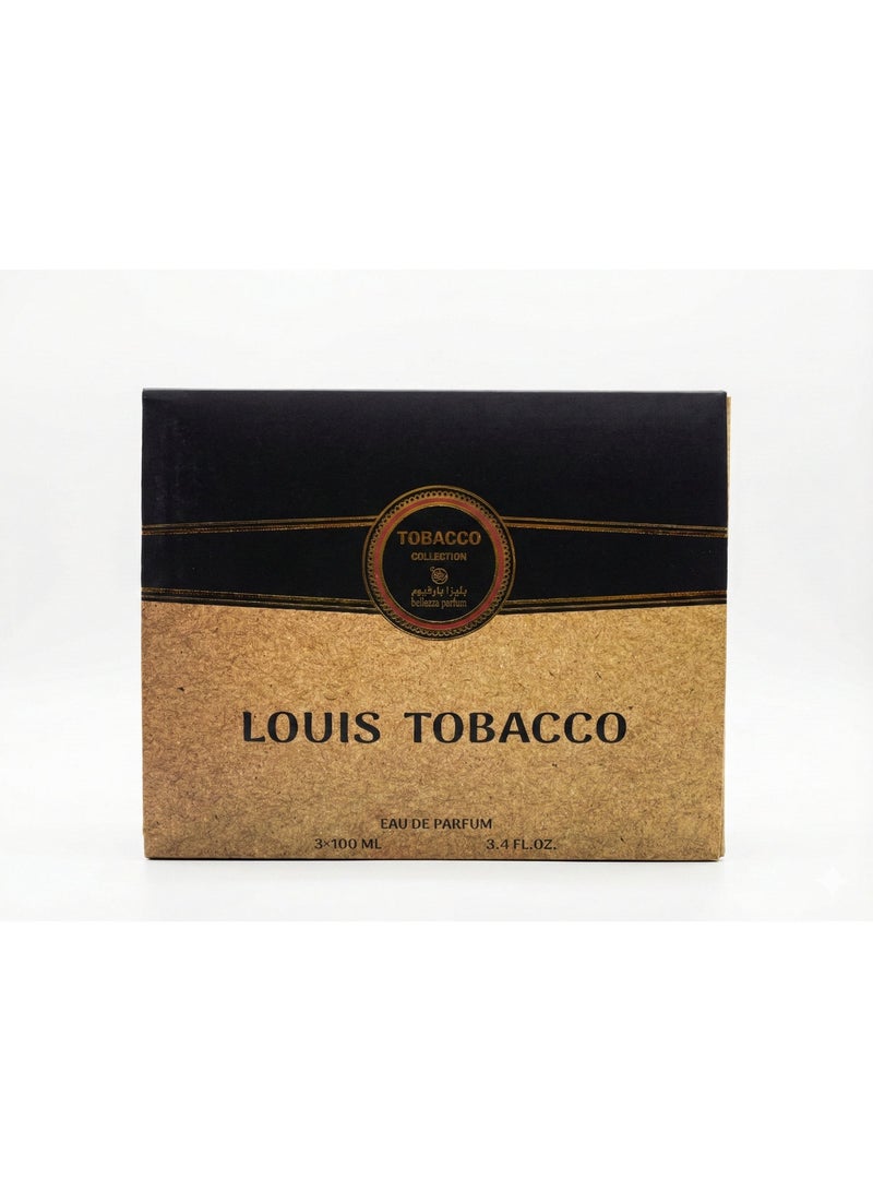 bellezza Tobacco Gift Set, 3 pieces, 100ml - Image 4